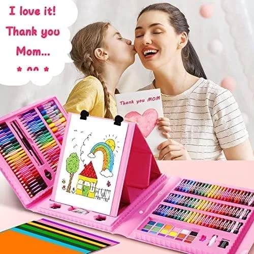 208-Piece Deluxe Art Drawing Set for Kids - Image 2