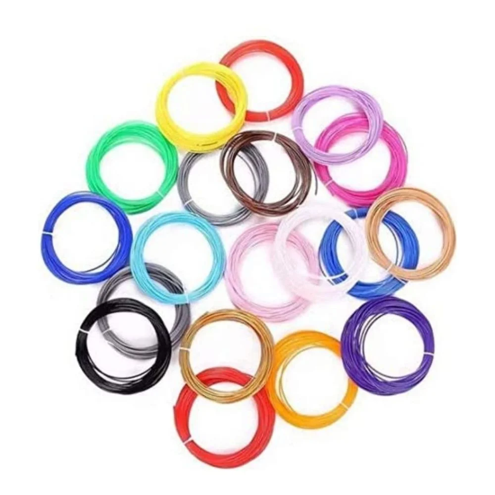 10 Pcs PLA Wires Filament Refills | 3D Printing Pen & Printer Supplies