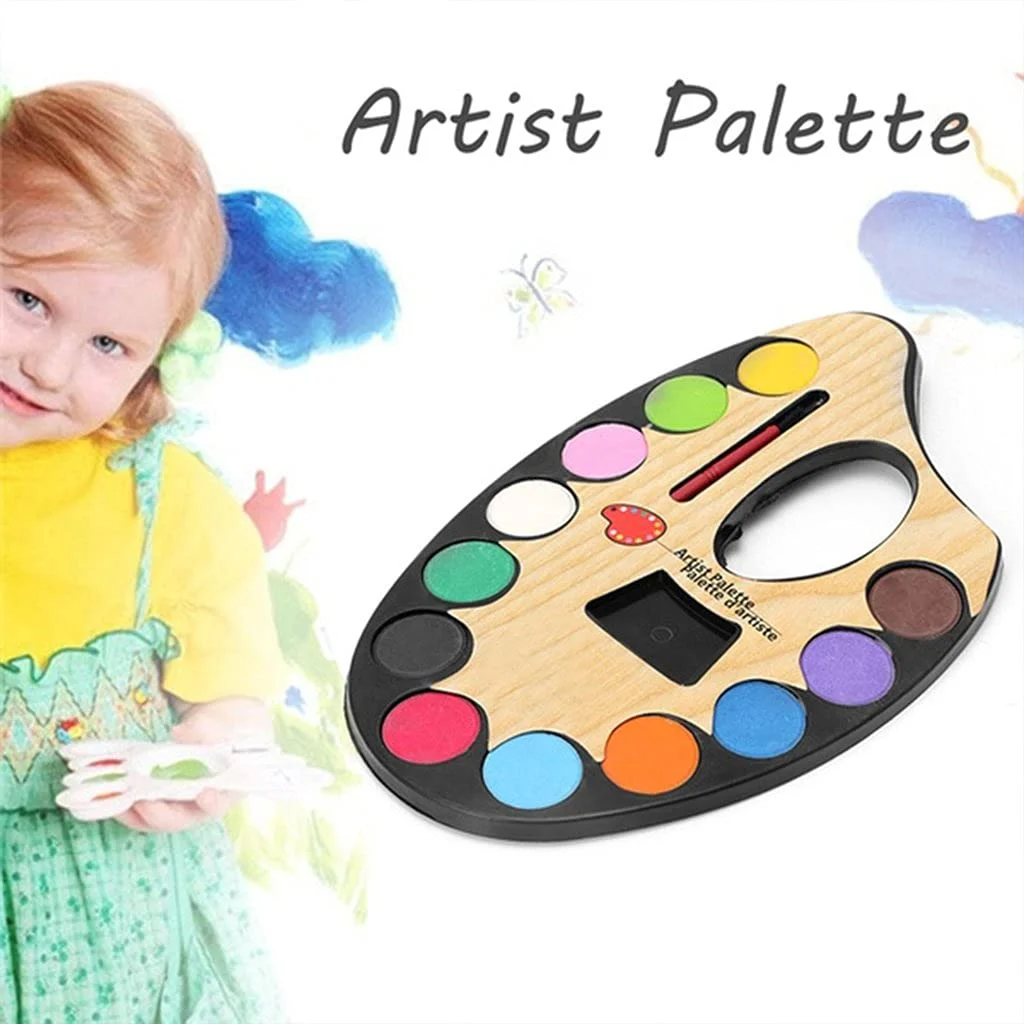 Pre-Filled Watercolor Palette for Kids - Image 5