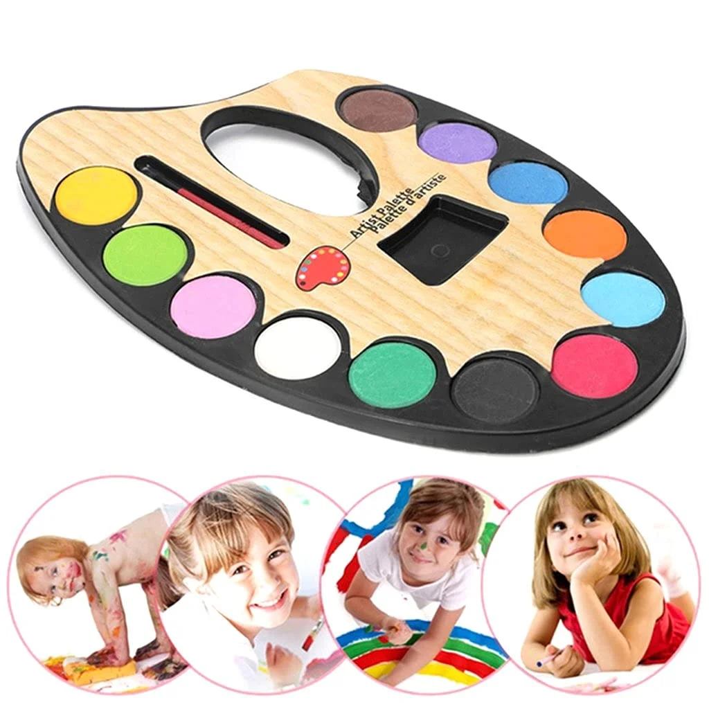 Pre-Filled Watercolor Palette for Kids - Image 10