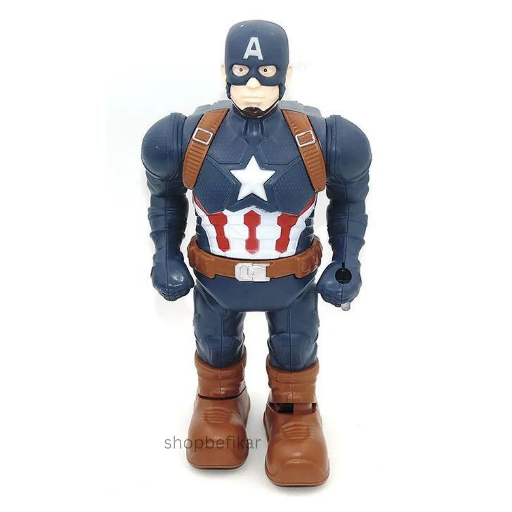 Hulk Walking Toy with Lights, Sounds, and Projection (9.5 inch) - Image 8