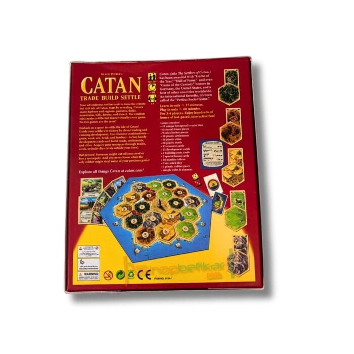 Catan Board Game | Strategic Family Board Game | 3–4 Players | Ages 10+ | 60–120 Minutes Playtime - Image 8