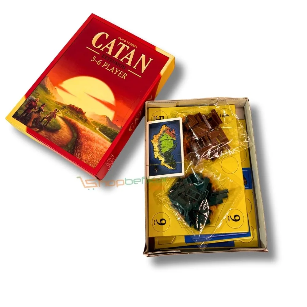 Catan 5–6 Player Extension | Expanded Gameplay for 5–6 Players | Ages 12+ | 90–120 Min - Image 4