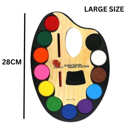 Shopbefikar Kids Water Color Palette: Safe, Fun & Budget-Friendly large size