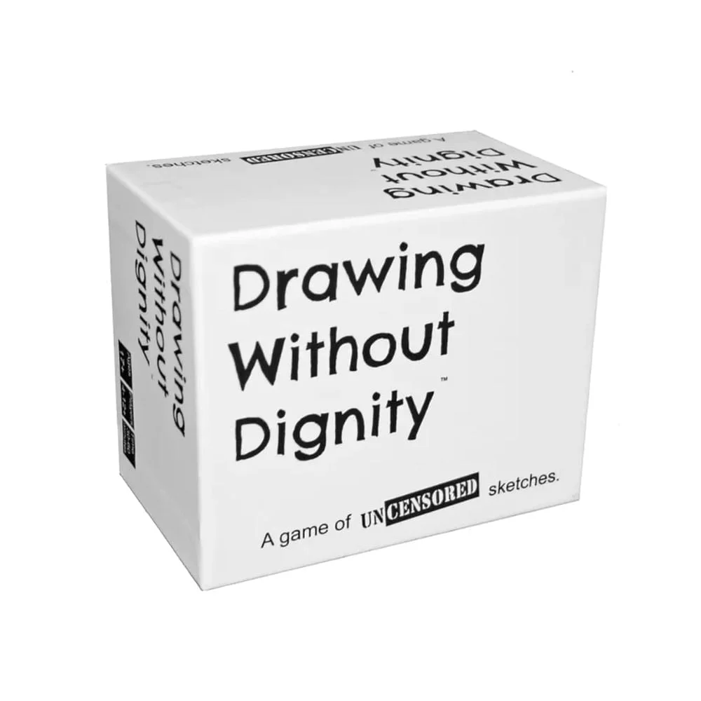 Drawing Without Dignity: Hilarious Adult Party Game (18+) - Can You Draw It?