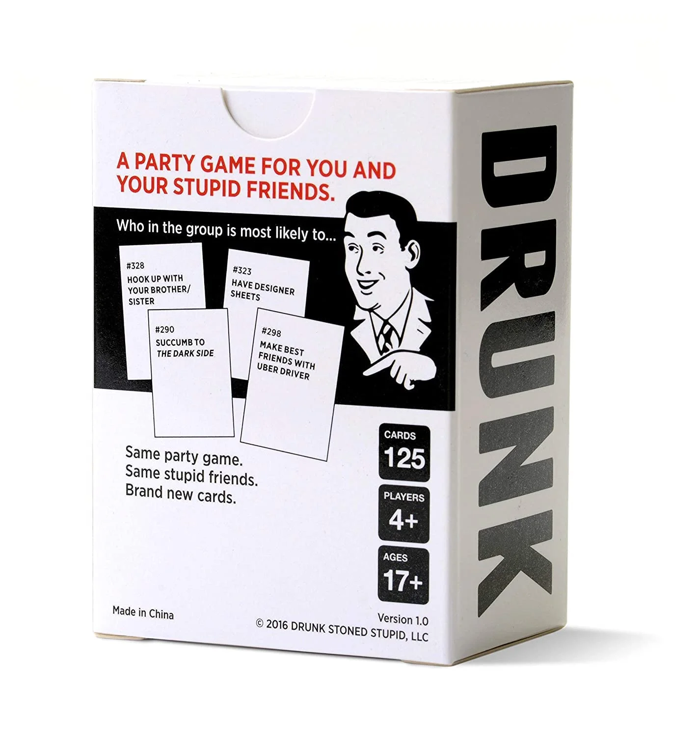 Drunk Stoned or Stupid Card Game | Hilarious Adult Party Game | 4–10 Players | Age 17+ - Image 4