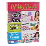 Ekta 3 in 1 Party Pack - Nails, Loom Crafts & Tattoos (Ages 5+)