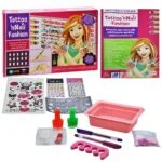 Ekta Tatto n Nail Fashion Kit: Temporary Tattoos & Nail Art for Kids