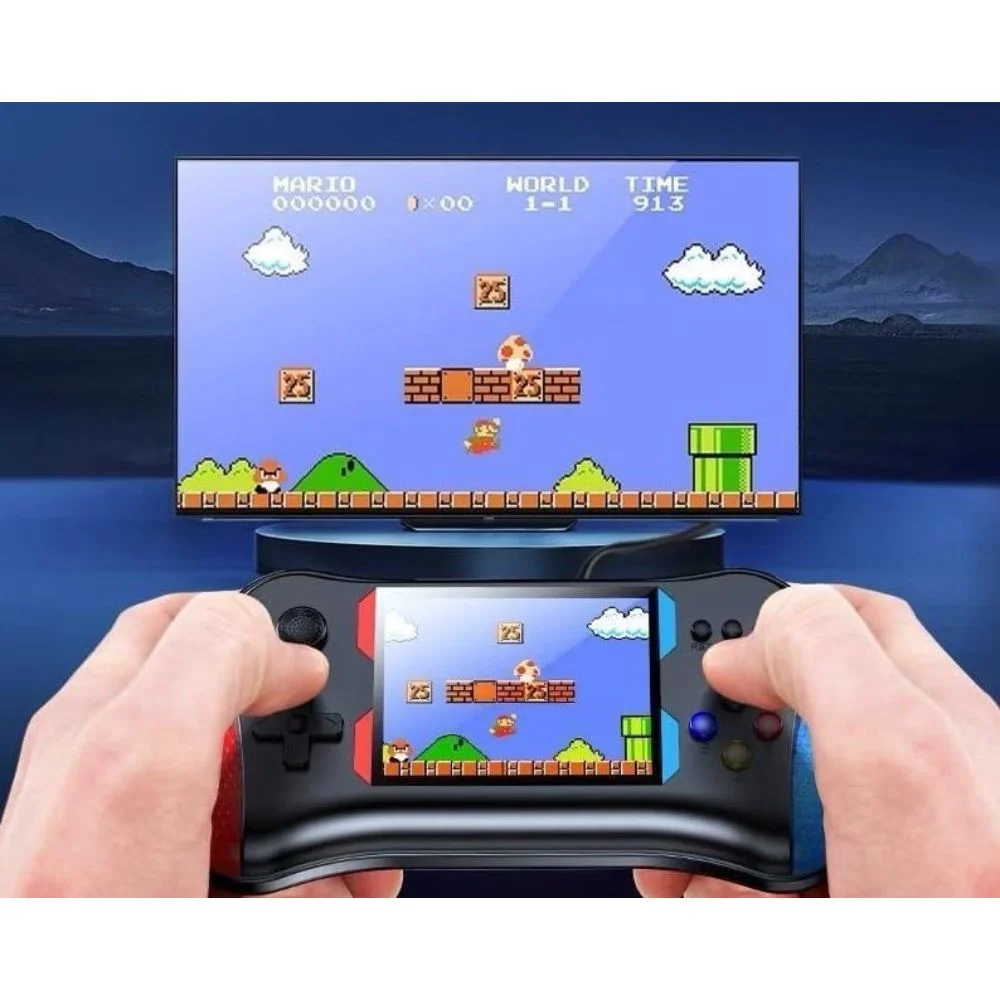 Handheld Retro Game Console with 500 Classic Games - Image 2