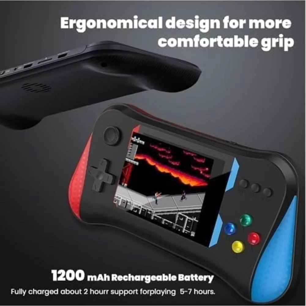 Handheld Retro Game Console with 500 Classic Games - Image 3