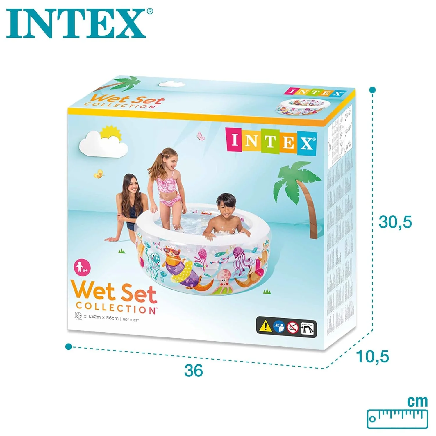 Intex Aquarium Pool (60"x22") - Image 6
