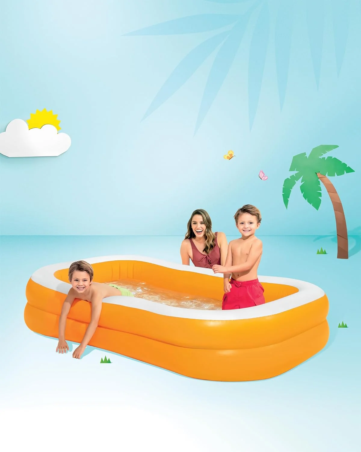 Intex Mandarine Swim Center Pool (90"x60"x19") - Image 3