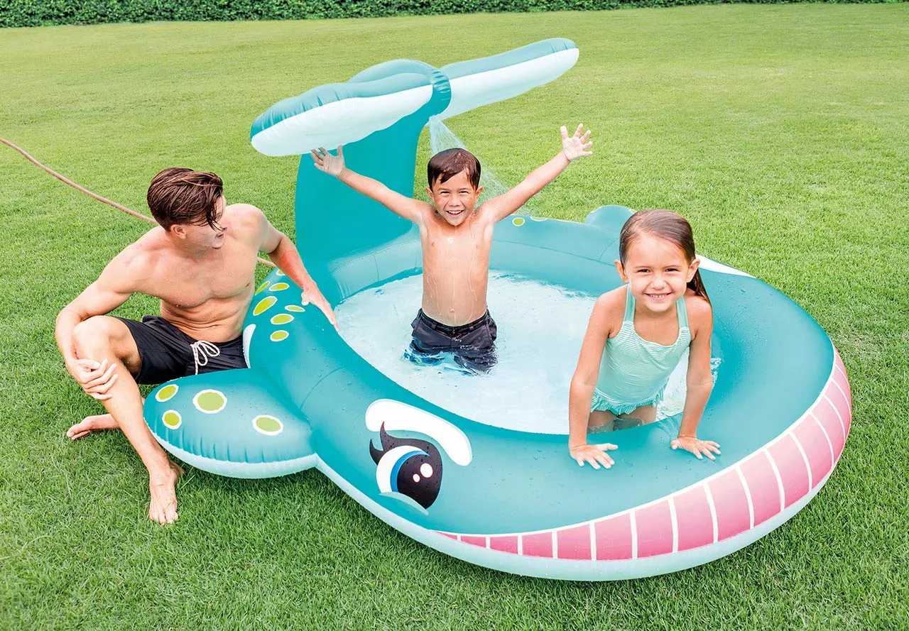 Intex Whale Spray Pool (79''x77''x36'') - Image 2