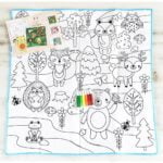 Reusable Drawing Mat for Kids: 80cm x 80cm