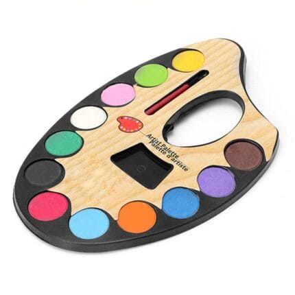 Pre-Filled Watercolor Palette: Perfect for Young Artists