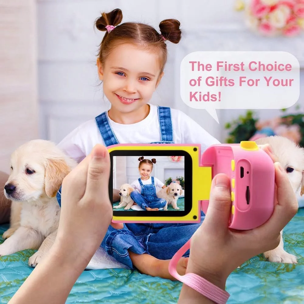Kids Digital Video Camera – 1080P Rechargeable Toy Camera with Games, Photos & Video for Kids (3–9 Years) - Image 8