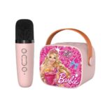 Shopbefikar Barbie Karaoke Speaker & Mic Set | Ages 3-12 | Sing Like a Star!