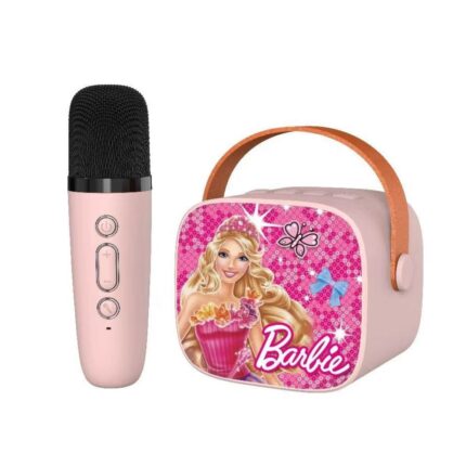 Shopbefikar Barbie Karaoke Speaker & Mic Set | Ages 3-12 | Sing Like a Star!