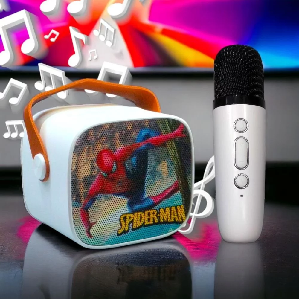 Spiderman Wireless Karaoke Speaker & Mic Set - Image 6