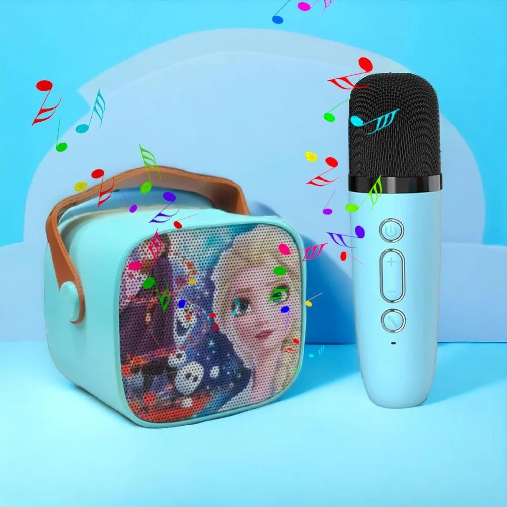 Frozen Karaoke Speaker with Wireless Microphone - Image 6