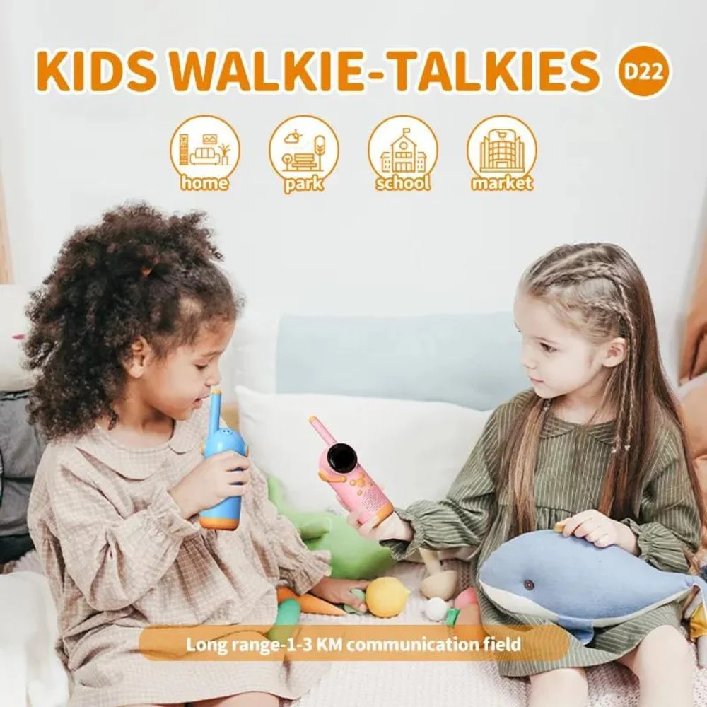 Kids Long Range Walkie Talkie | 3KM Range | 22 Channels | Built-in Torch | Ages 5+ - Image 9