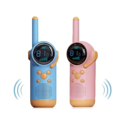 Explore & Connect with Kids Walkie Talkies! Up to 5 Km Range, Push-to-Talk, 22 Channels, Ages 3+, Durable, Fun Colors. Shop Now!