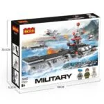 4 in 1 Military Battle Cruise Ship Building Blocks Set - 594 Pieces - Image 8