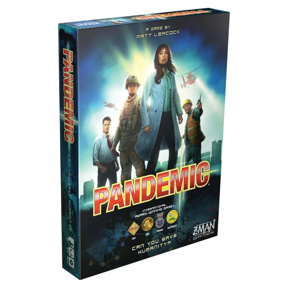 pandemic board game (1) Pandemic Board Game – Cooperative Strategy Game for Families & Friends | 2–4 Players | Ages 8+ | 45 Min Playtime