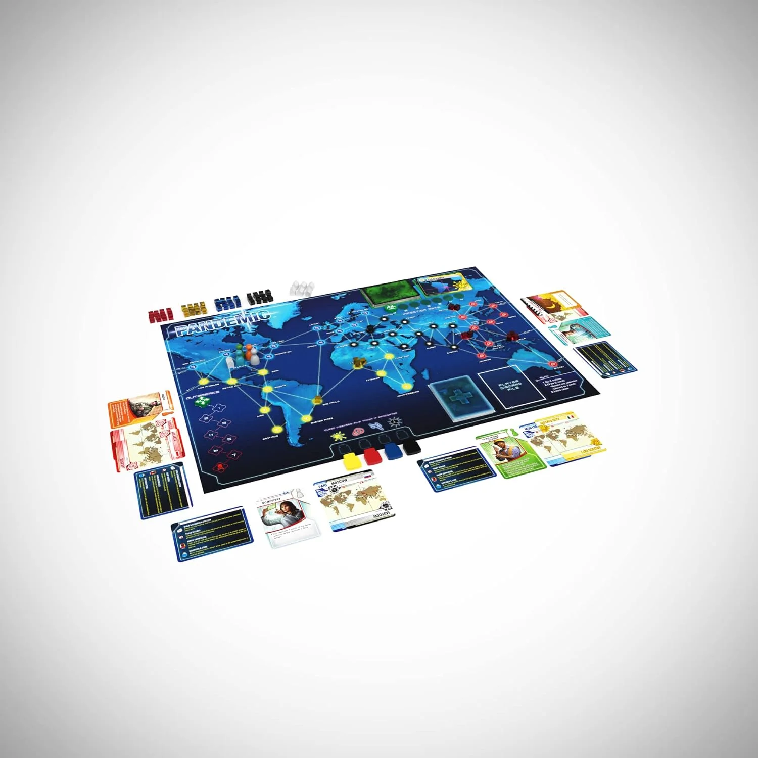 Pandemic Board Game – Cooperative Strategy Game | 2–4 Players | Ages 8+ | 45 Min Playtime - Image 4