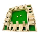 Shut The Box Dice Game Big Size | 4 Player Wooden Board Game | Math Learning Toy | Kids & Family Game | 6+ Years | 15–20 Min - Image 3