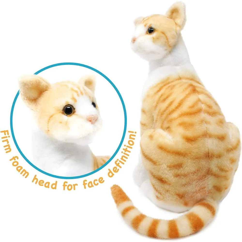 Real Lookalike Stuffed Cat Plush Toy with meow sound - Image 5