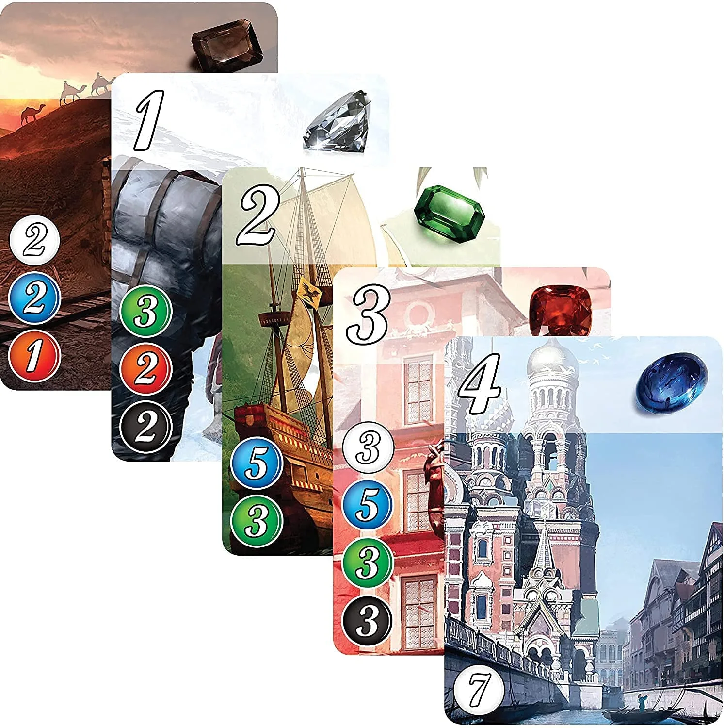 Splendor Board Game: A Strategic Gem-Trading Adventure (Age 10+) - Image 5