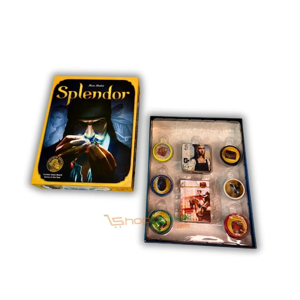 Splendor Board Game: A Strategic Gem-Trading Adventure (Age 10+) - Image 4