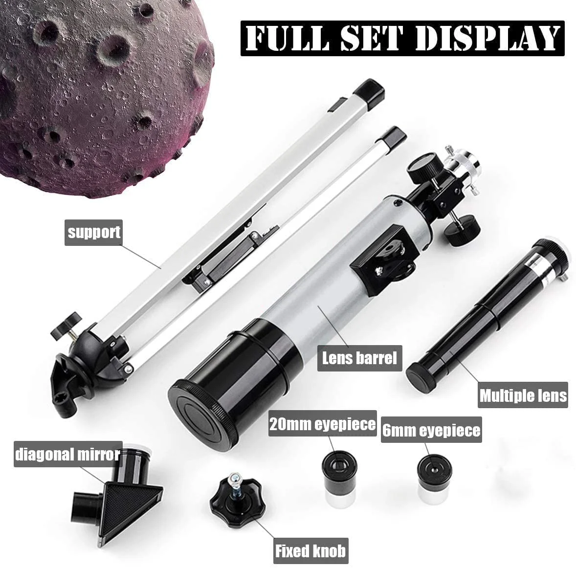 Best Kids Telescope 2024: 90X Zoom, Tripod, Learning Resources - Image 2
