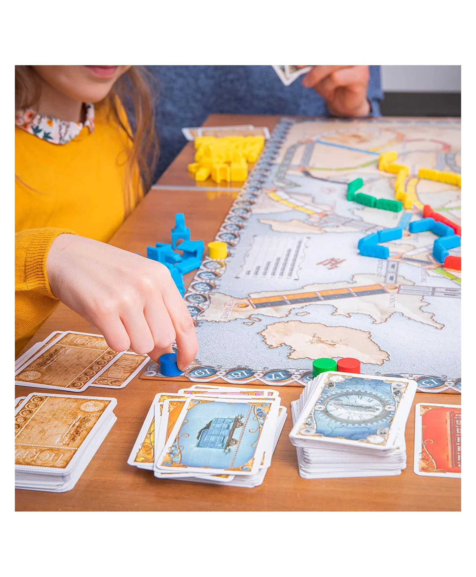 Ticket to Ride Strategic Railway Adventure Board Game | 2–5 Players | Ages 8+ | 30–60 Min Playtime - Image 2