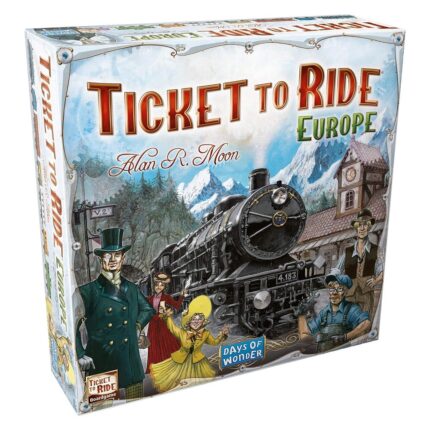 Ticket to Ride Europe Board Game: Embark on a Strategic Train Adventure!