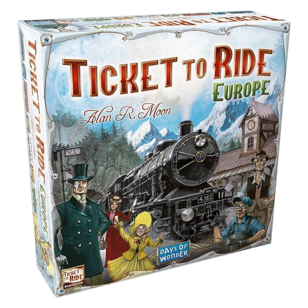 Ticket to Ride: Europe - The Classic Train Board Game buy at shopbefikar