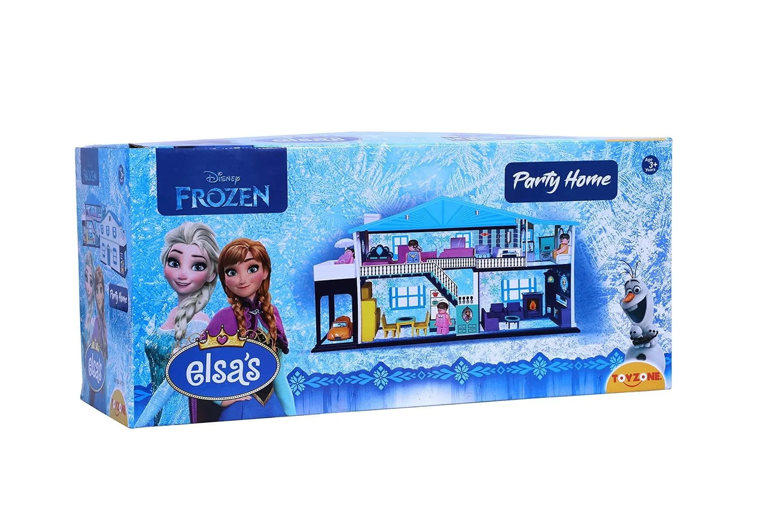 Frozen Party Home Dollhouse (50 pcs) | Ages 3+ - Image 4