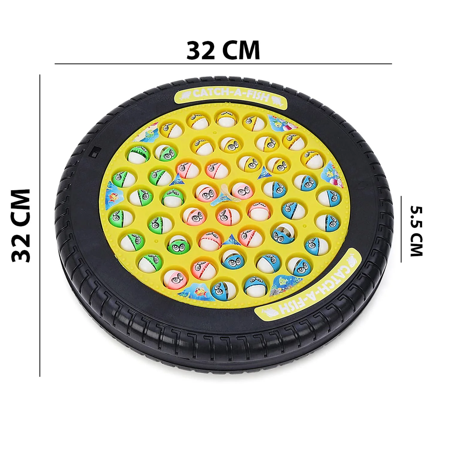 Spin & Catch Fun: Tire-Shaped Fishing Game for Kids! - Image 7