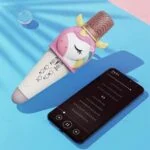 Cartoon Microphone Machine: Bluetooth, LED Lights, Voice Effects, Kids Toy - Image 2
