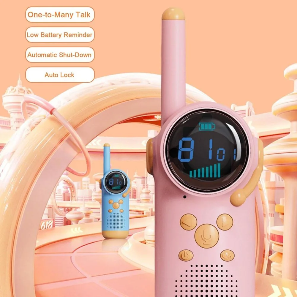 Kids Long Range Walkie Talkie | 3KM Range | 22 Channels | Built-in Torch | Ages 5+ - Image 8