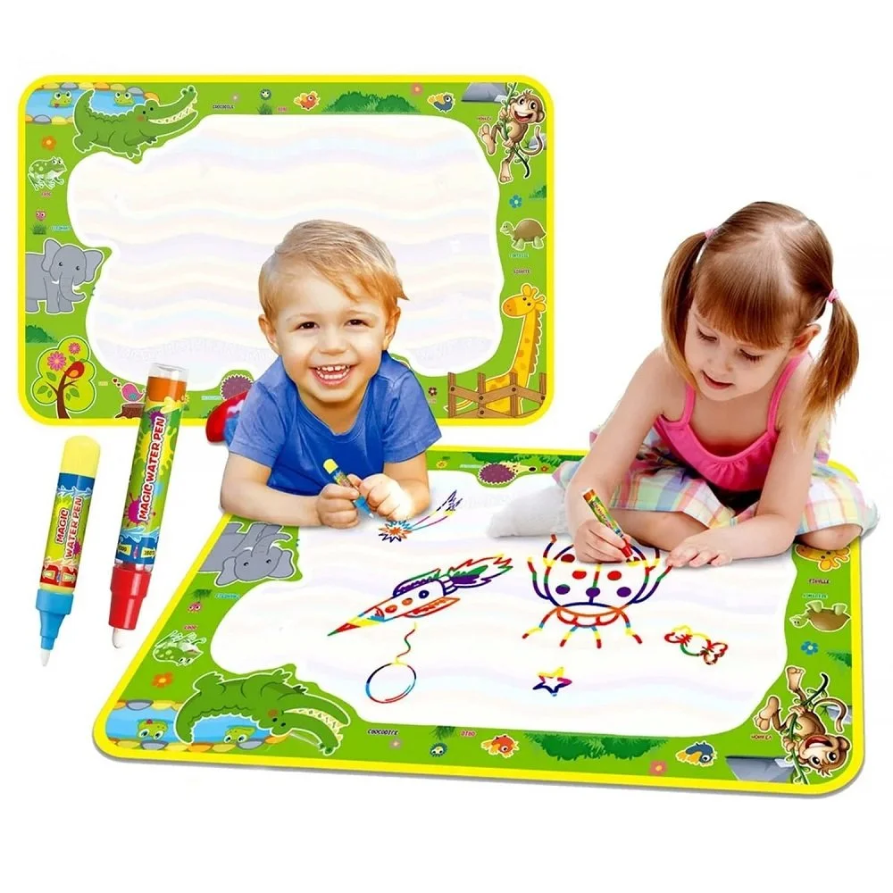 Mess-Free Fun! Water Doodle Mat Combo (3-Pack) for Kids 1-7 | Shopbefikar