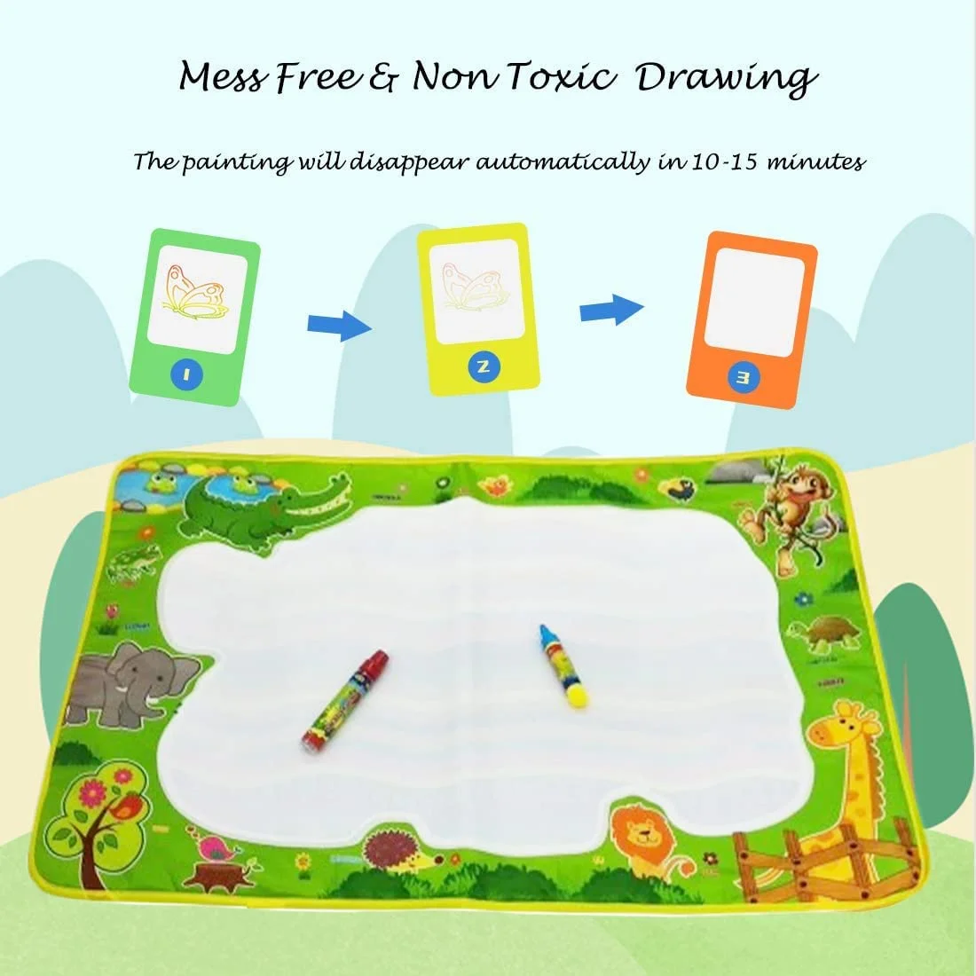 Magic Pen & Water Doodle Mat Combo (3-Pack) - Image 6