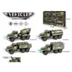 Combat Military Force Vehicle Set | Army Toy Vehicle Pack | 4 Pcs Set | Age 3+ | Imaginative Play - Image 2