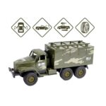 Combat Military Force Vehicle Set | Army Toy Vehicle Pack | 4 Pcs Set | Age 3+ | Imaginative Play - Image 6