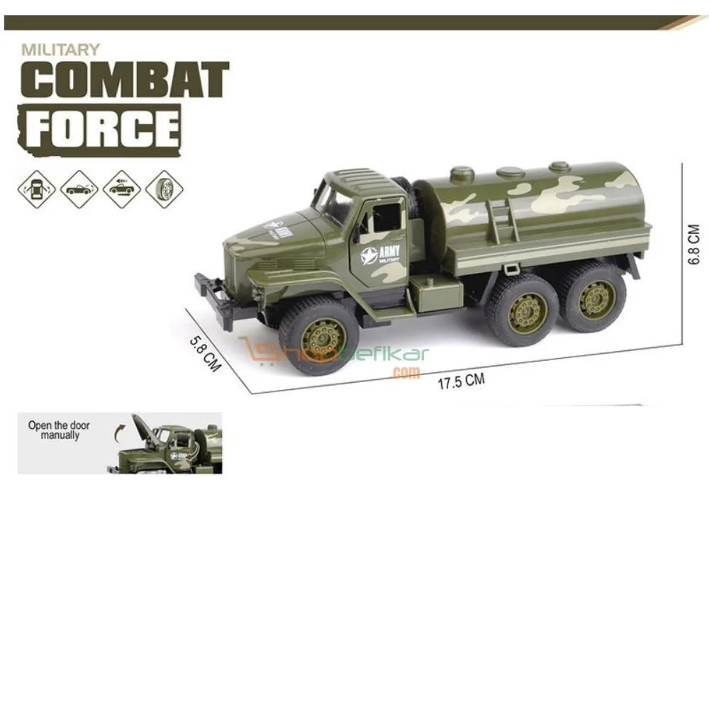 Combat Military Force Vehicle Set | Army Toy Vehicle Pack | 4 Pcs Set | Age 3+ | Imaginative Play - Image 4