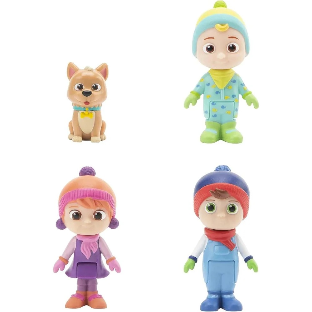 CoComelon JJ & Friends Figures 4 pc Set (3 Inch) - Image 2