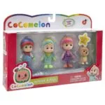 Shopbefikar Cocomelon Winter Fun Figures Set - 4 Pack!