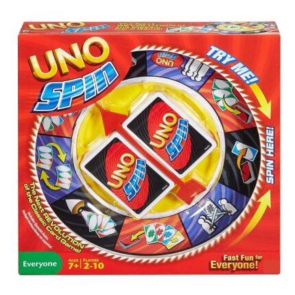 Uno Spin Board Game: Addictive Fun for the Whole Family