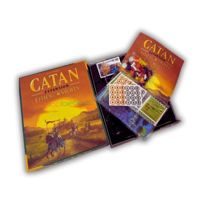 Catan: Cities & Knights Expansion | Strategy & City Building | 3–4 Players | Ages 12+ | 90–120 Min - Image 3
